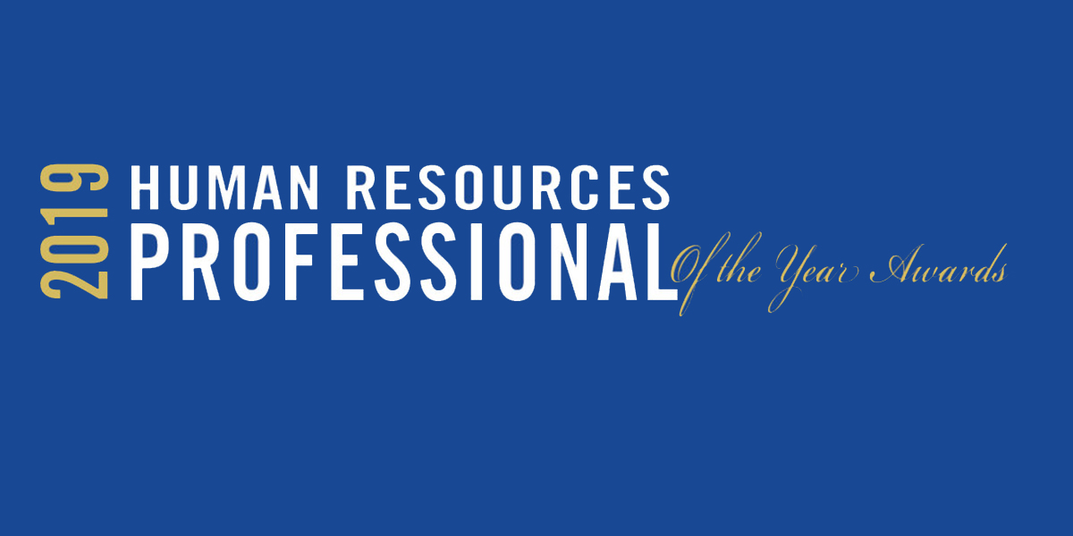 2019 Human Resources Professional of the year award