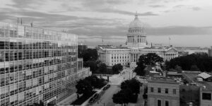 Wisconsin State Capitol Building in downtown Madison