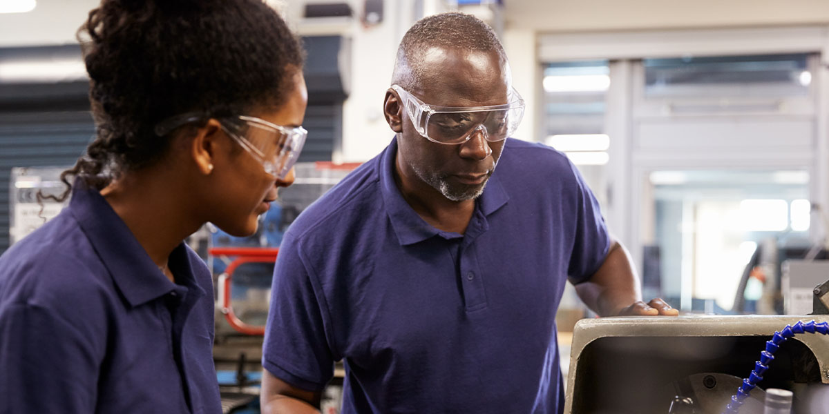 Manufacturing workers