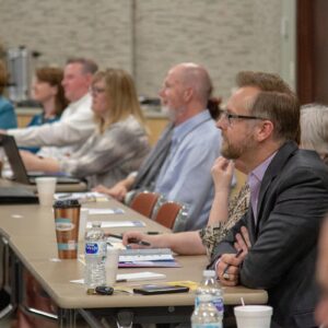 spring conference audience